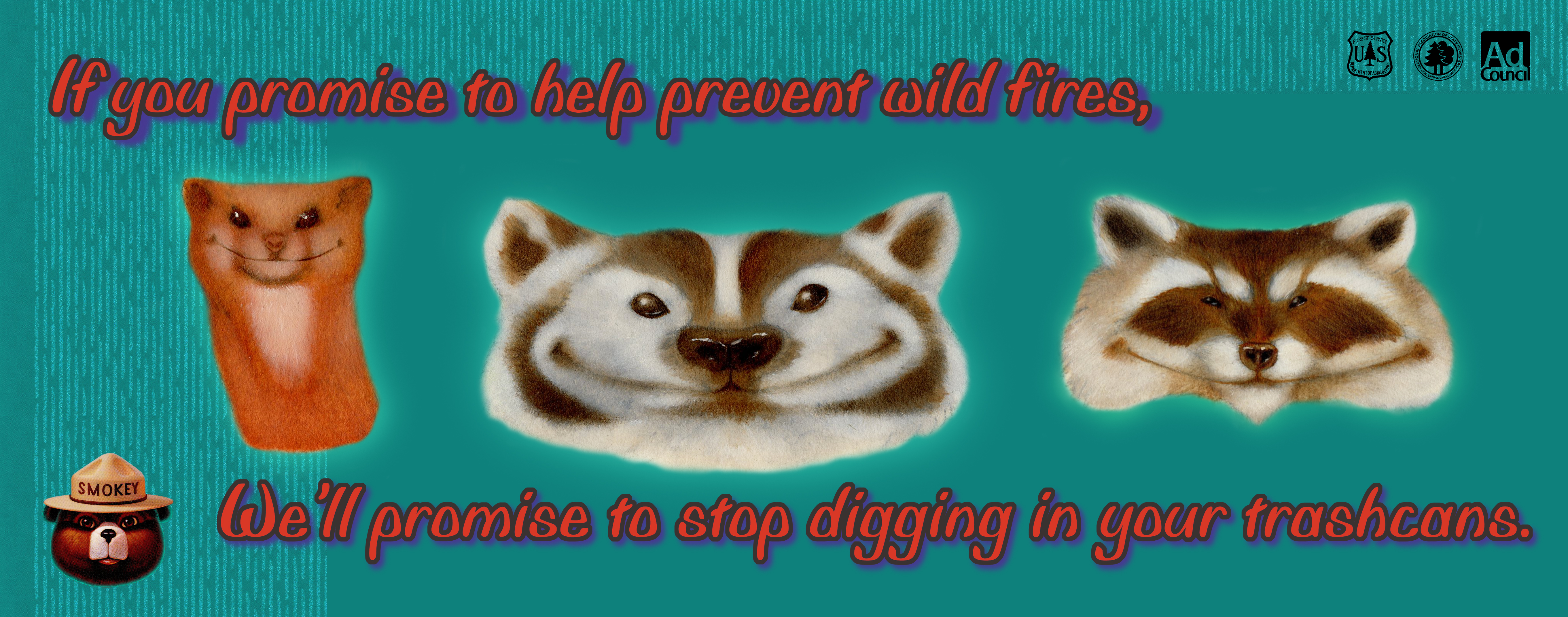 US forest service (Smokey Bear)